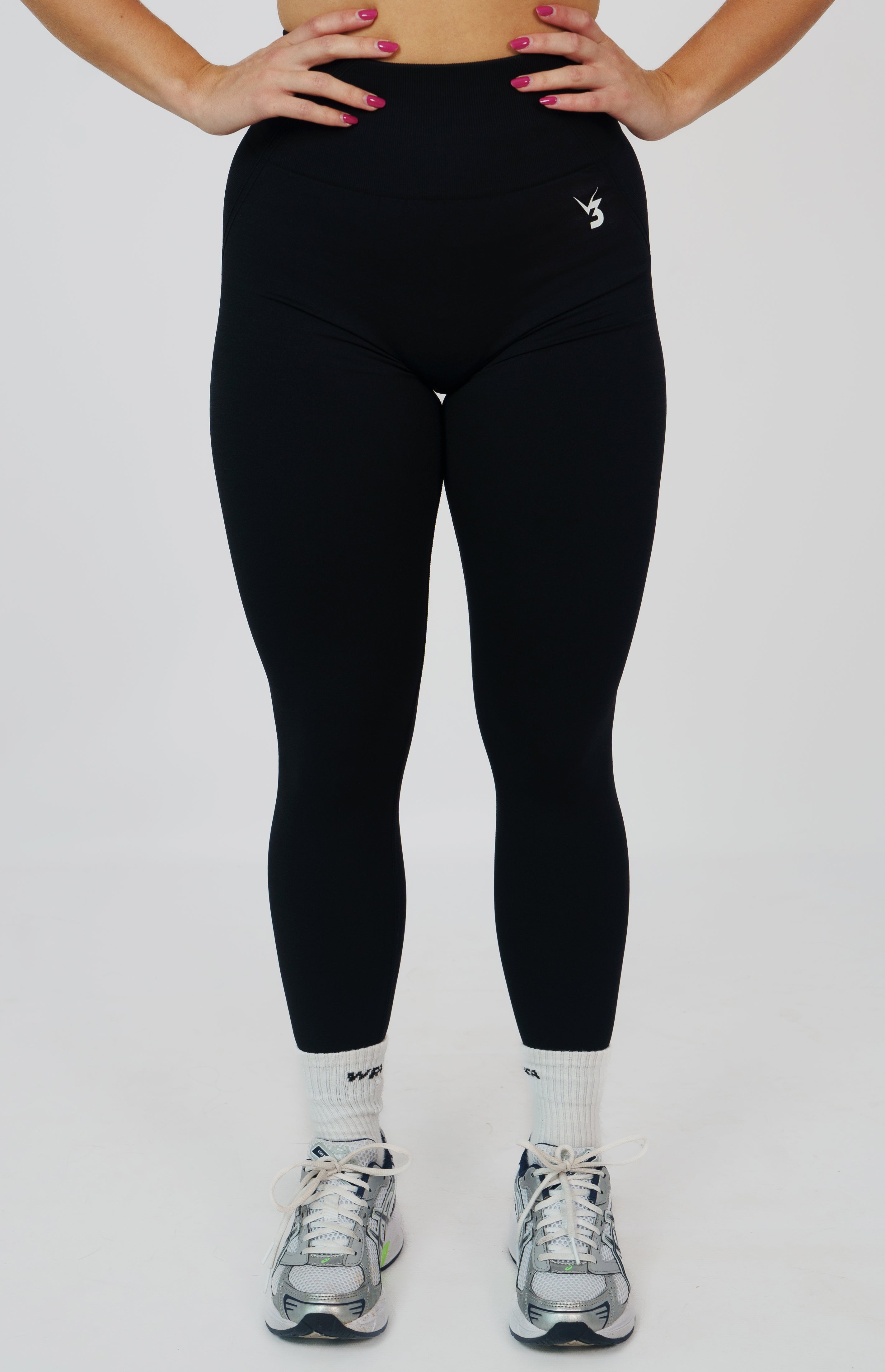 Tempo Seamless Scrunch Leggings - Black